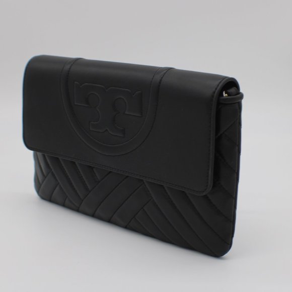 Tory Burch Alexa Leather Clutch